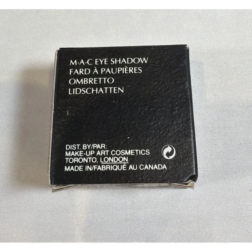 Vintage MAC Scheme Velvet Eyeshadow Blue Discontinued 1.5g Made Canada